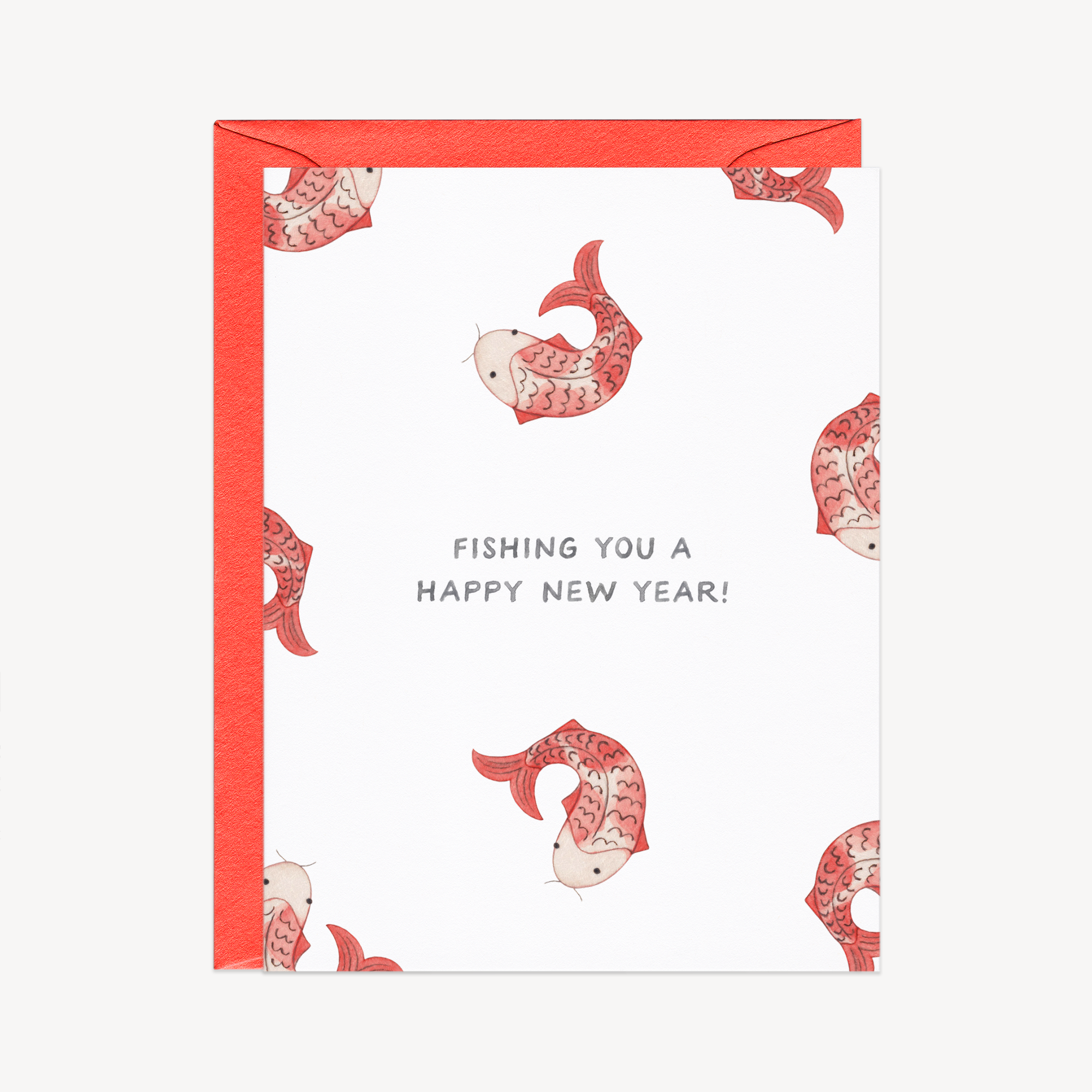 Lucky Fish Lunar New Year Card