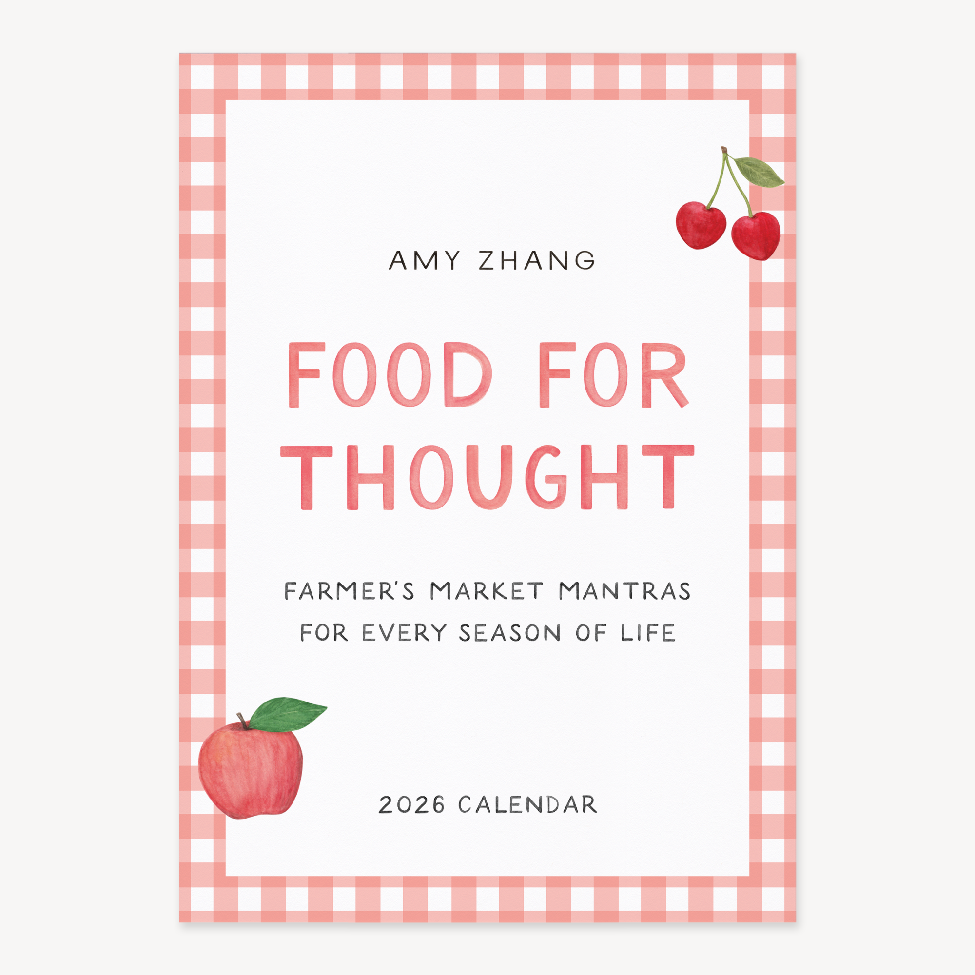 2026 Farmer's Market Fridge Calendar