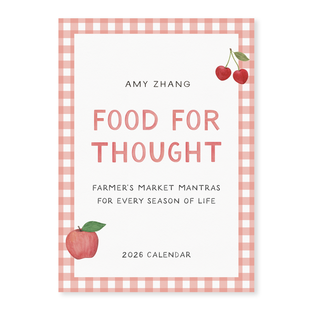 Farmer's Market Weekly Menu Plan Notepad