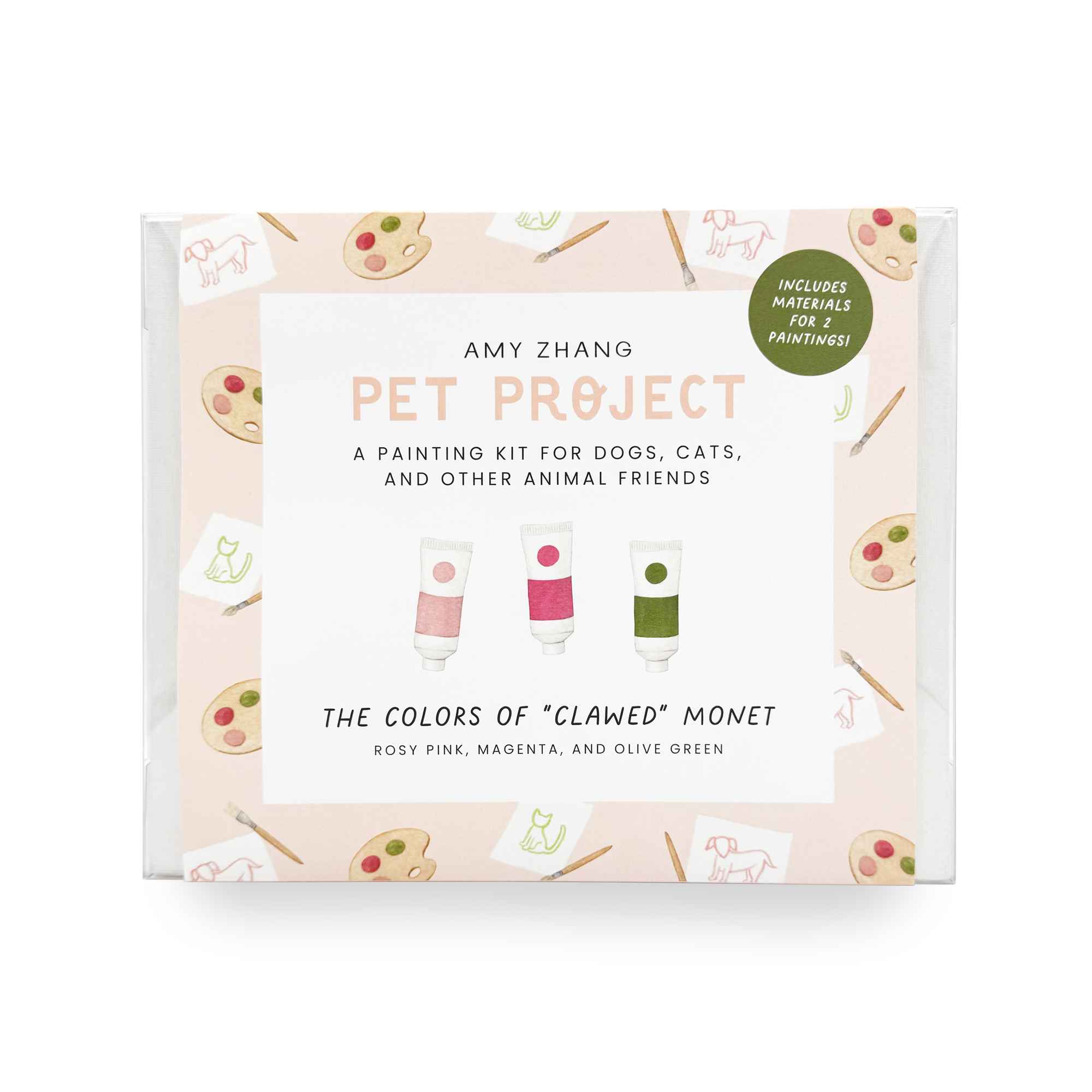 Pet Project — Claude Monet Inspired Pet Activity Kit