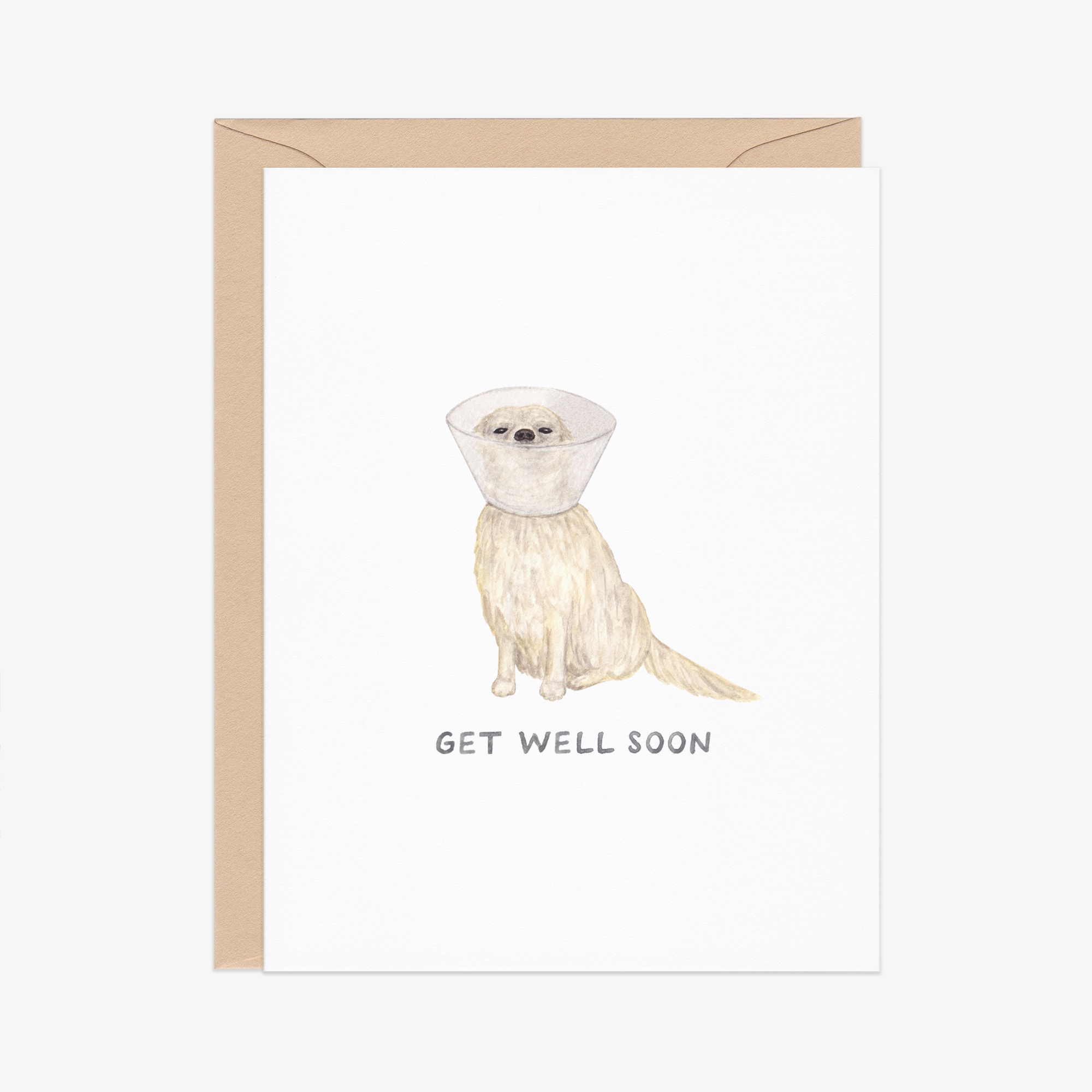 Get Well Pup Support Card