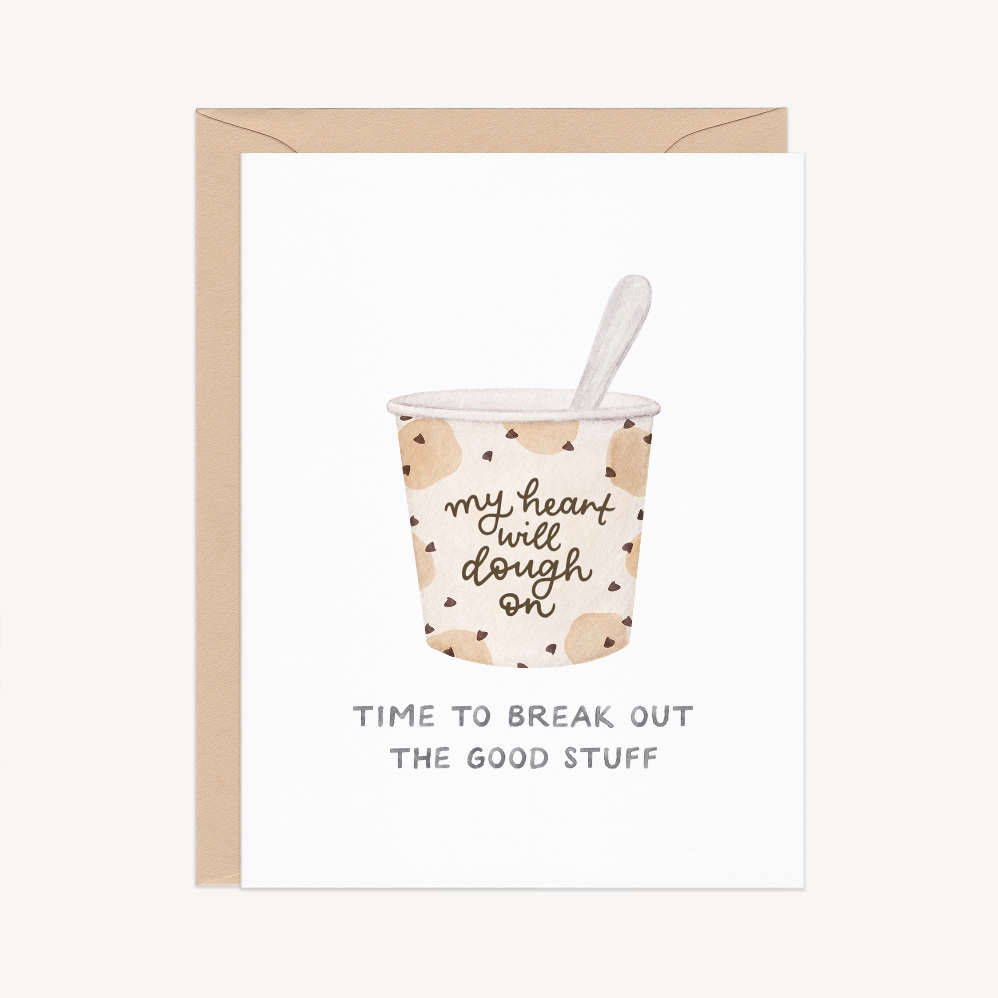 Ice Cream Breakup Support Card