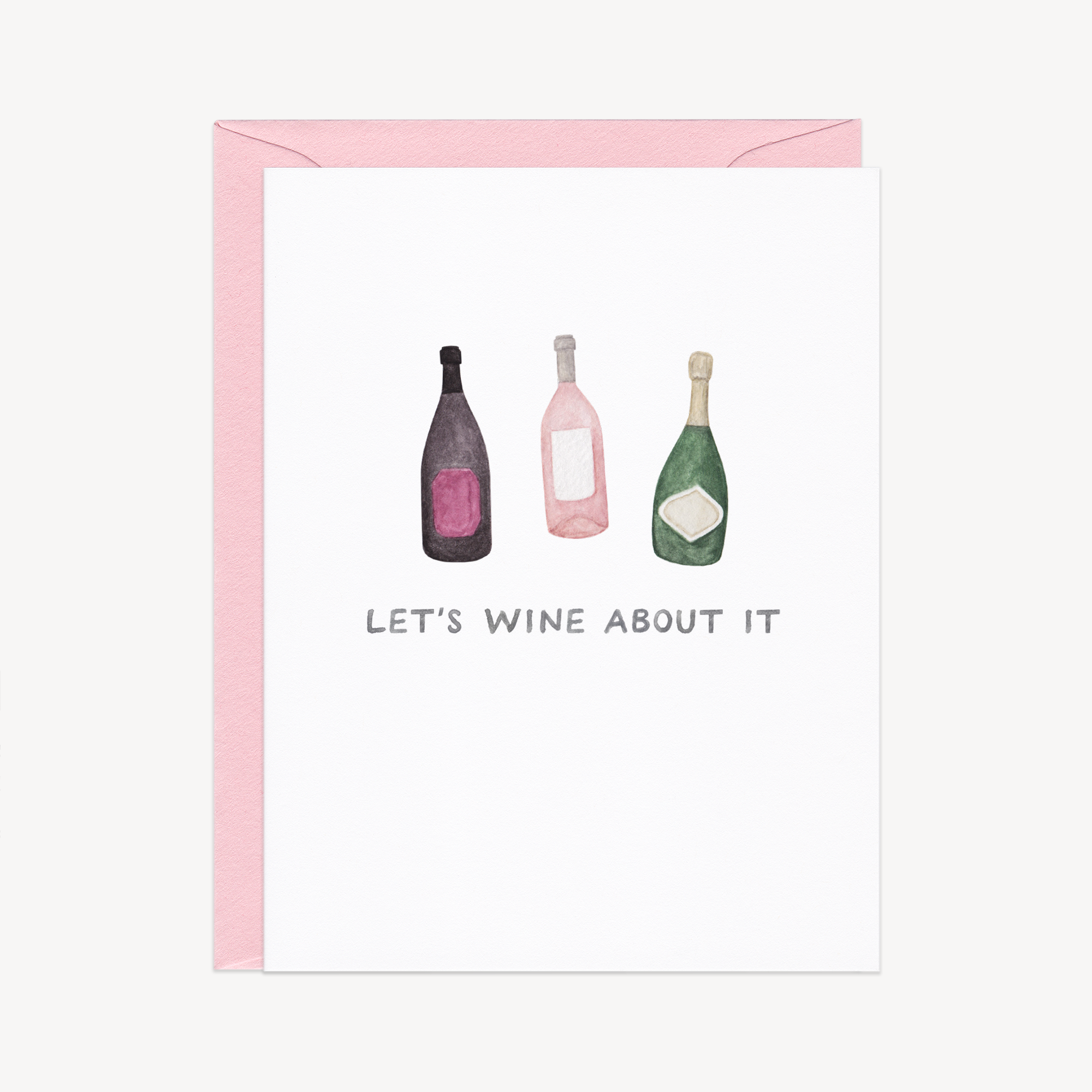 Let&#39;s Wine About It Support Card