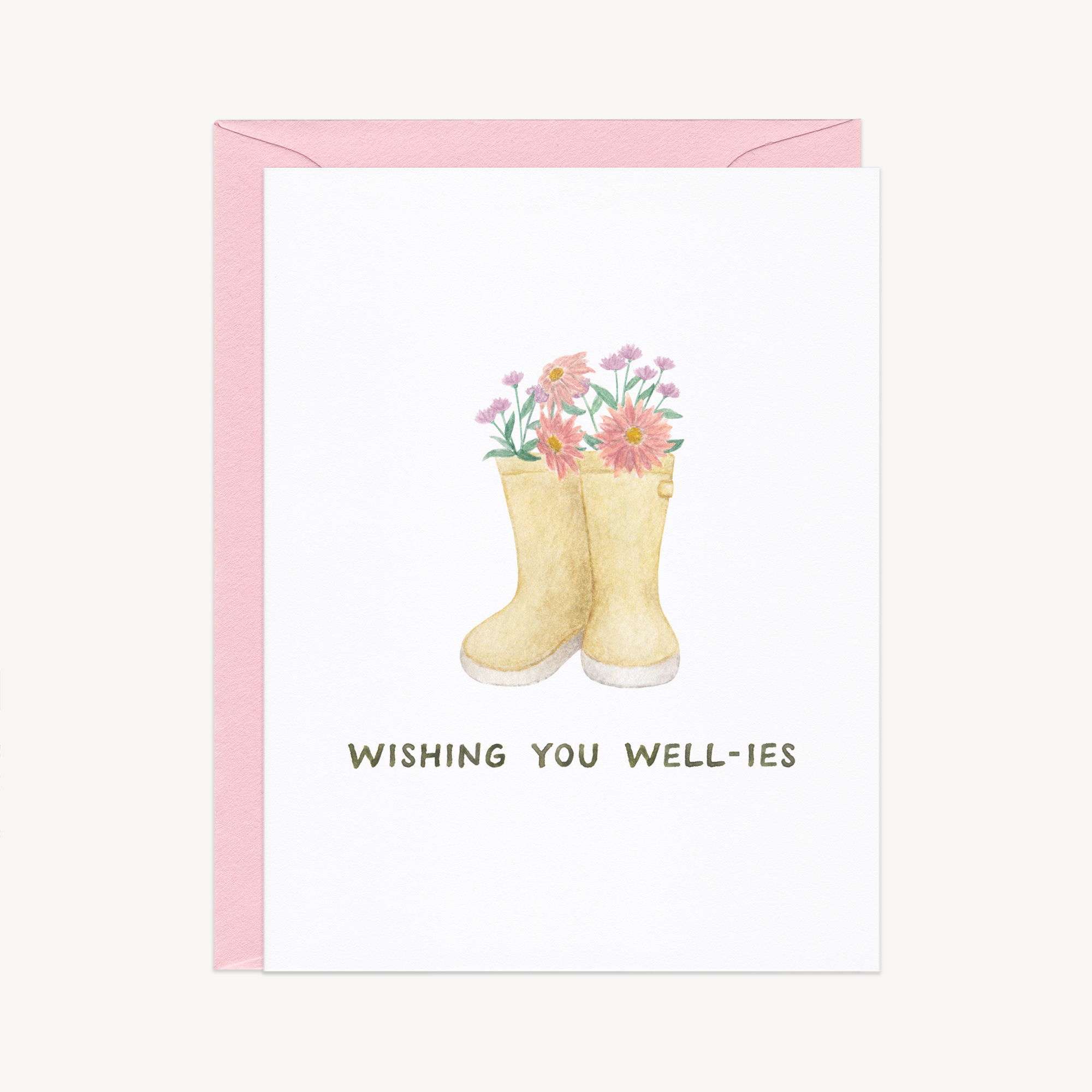 Wishing You Well-ies Support Card