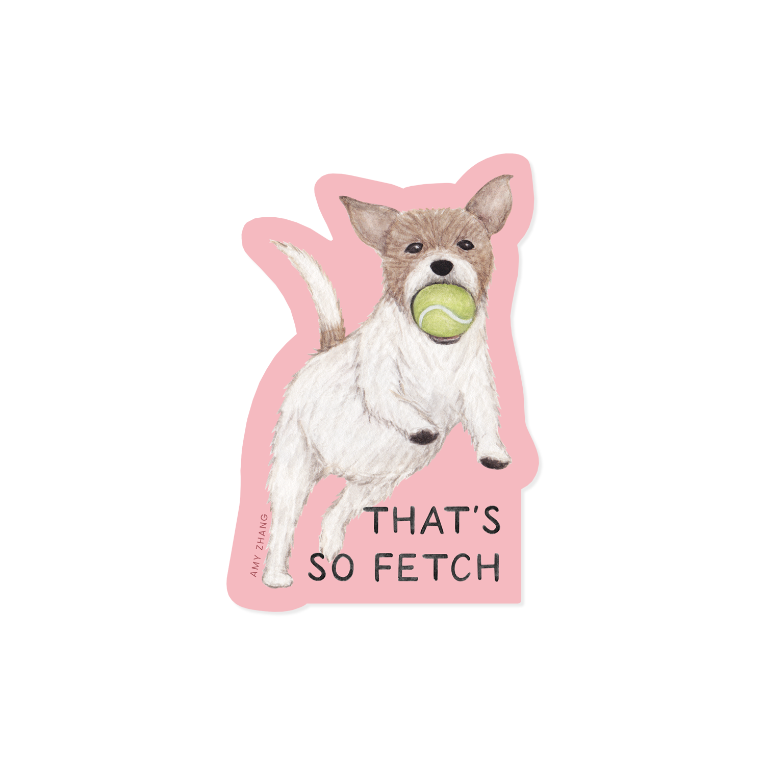 So Fetch Mean Girls Dog Sticker