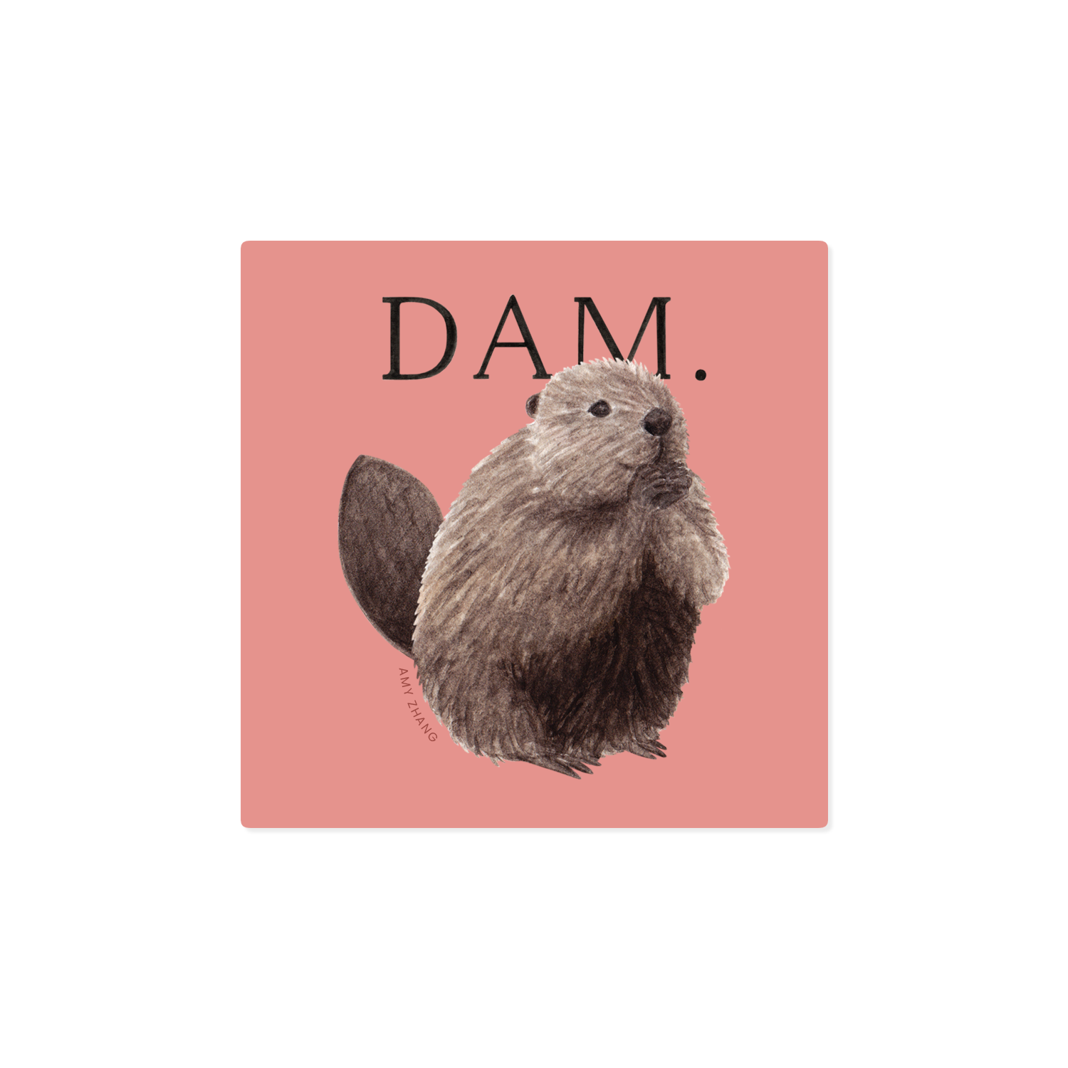 Beaver Dam Album Cover Sticker