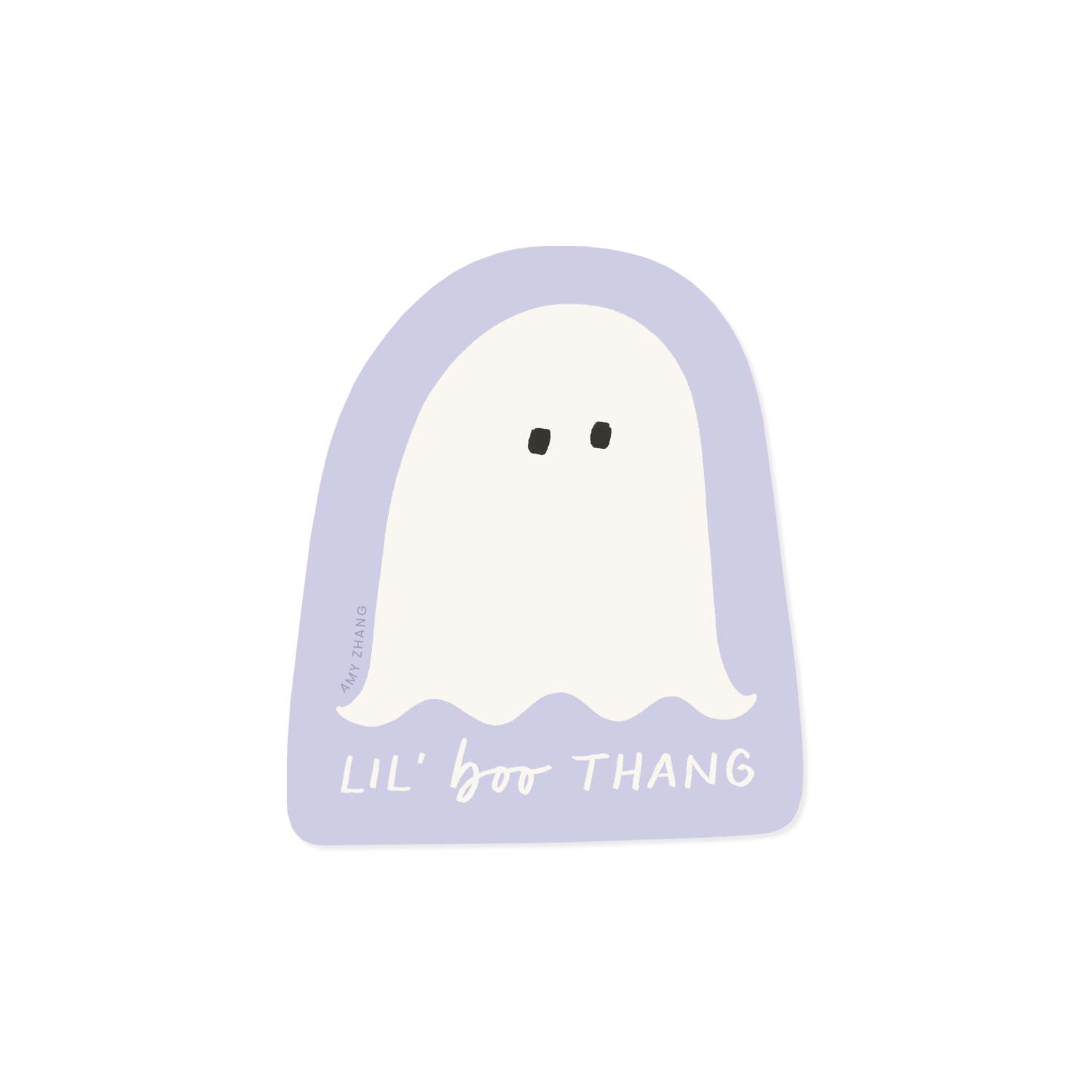 Lil' Boo Thang Cute Ghost Sticker