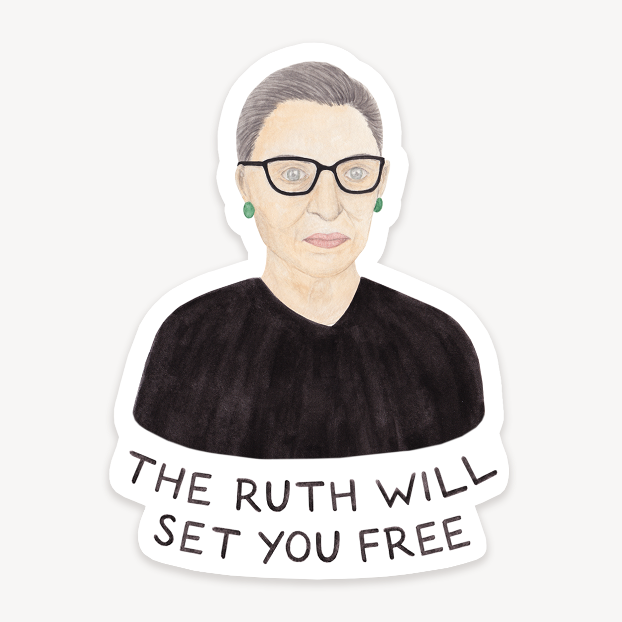 Ruth Will Set You Free RBG Sticker