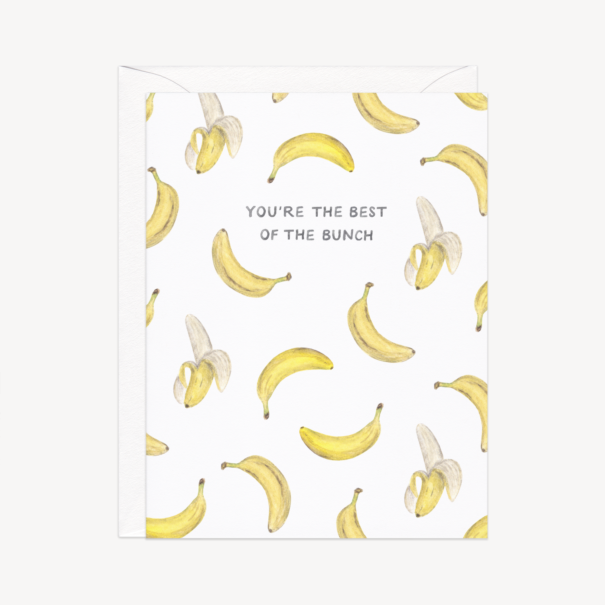 Best Of The Bunch Bananas Thanks Card