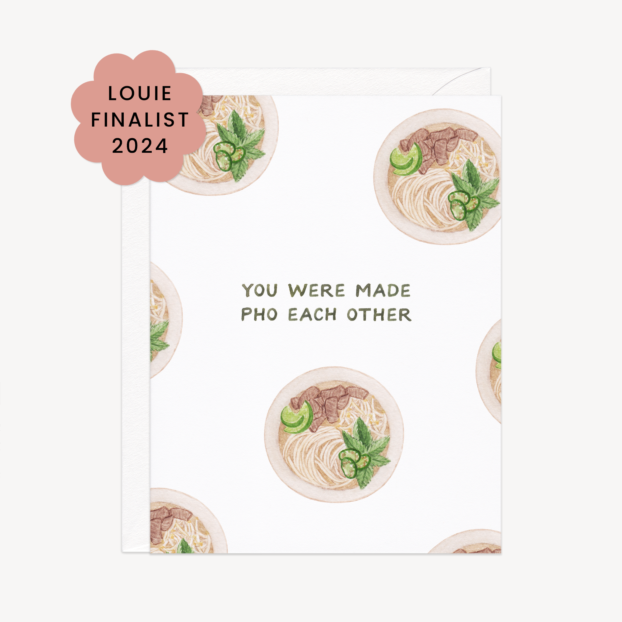 Made Pho Each Other Wedding Card