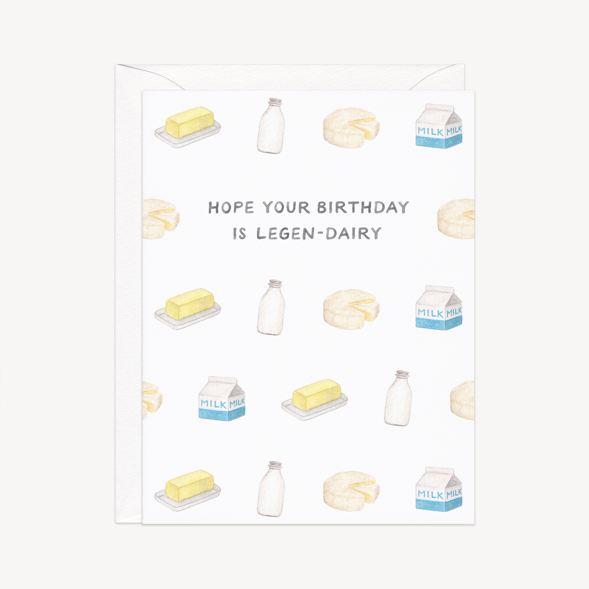 Legen-dairy Birthday Card
