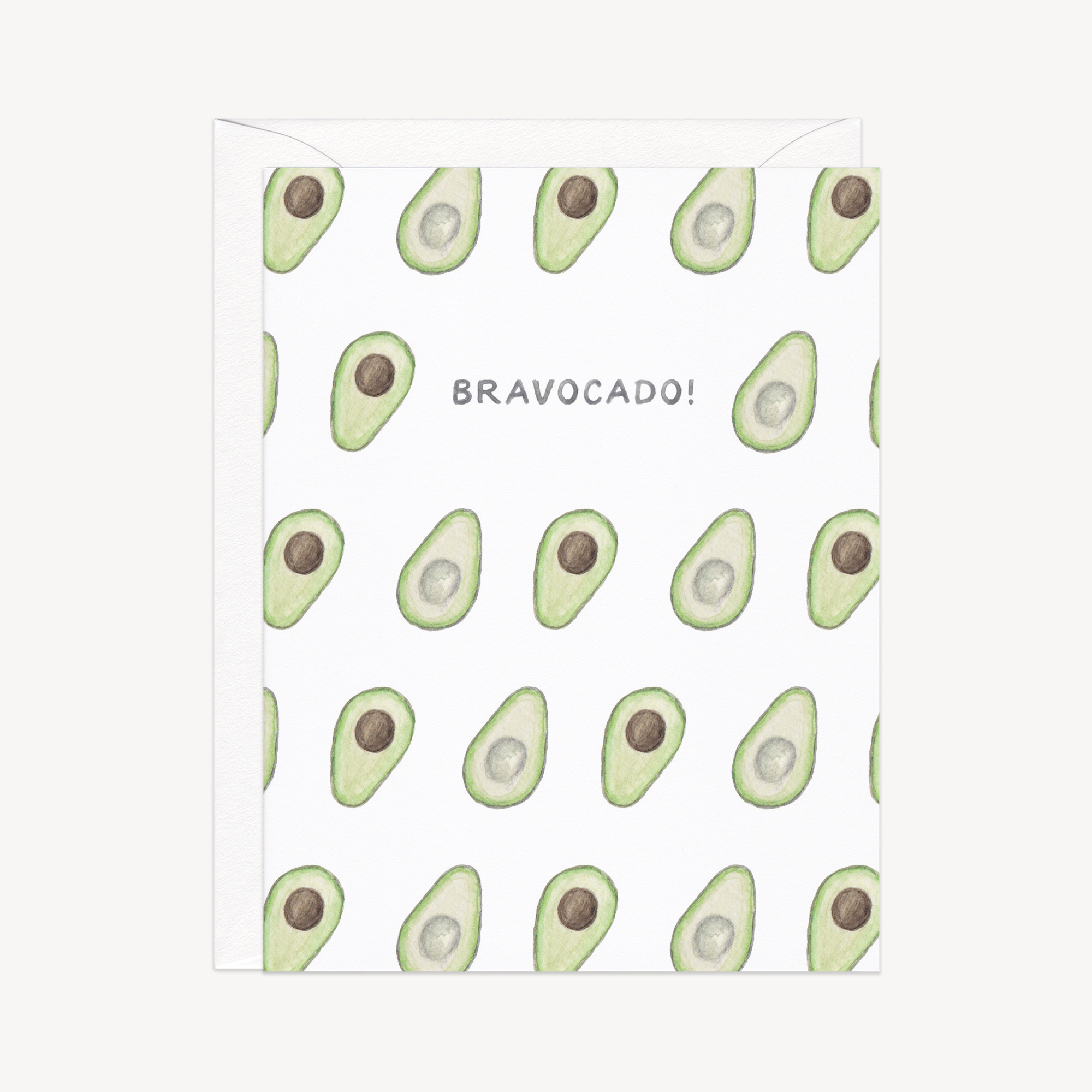 Bravo Avocado Congratulations Card