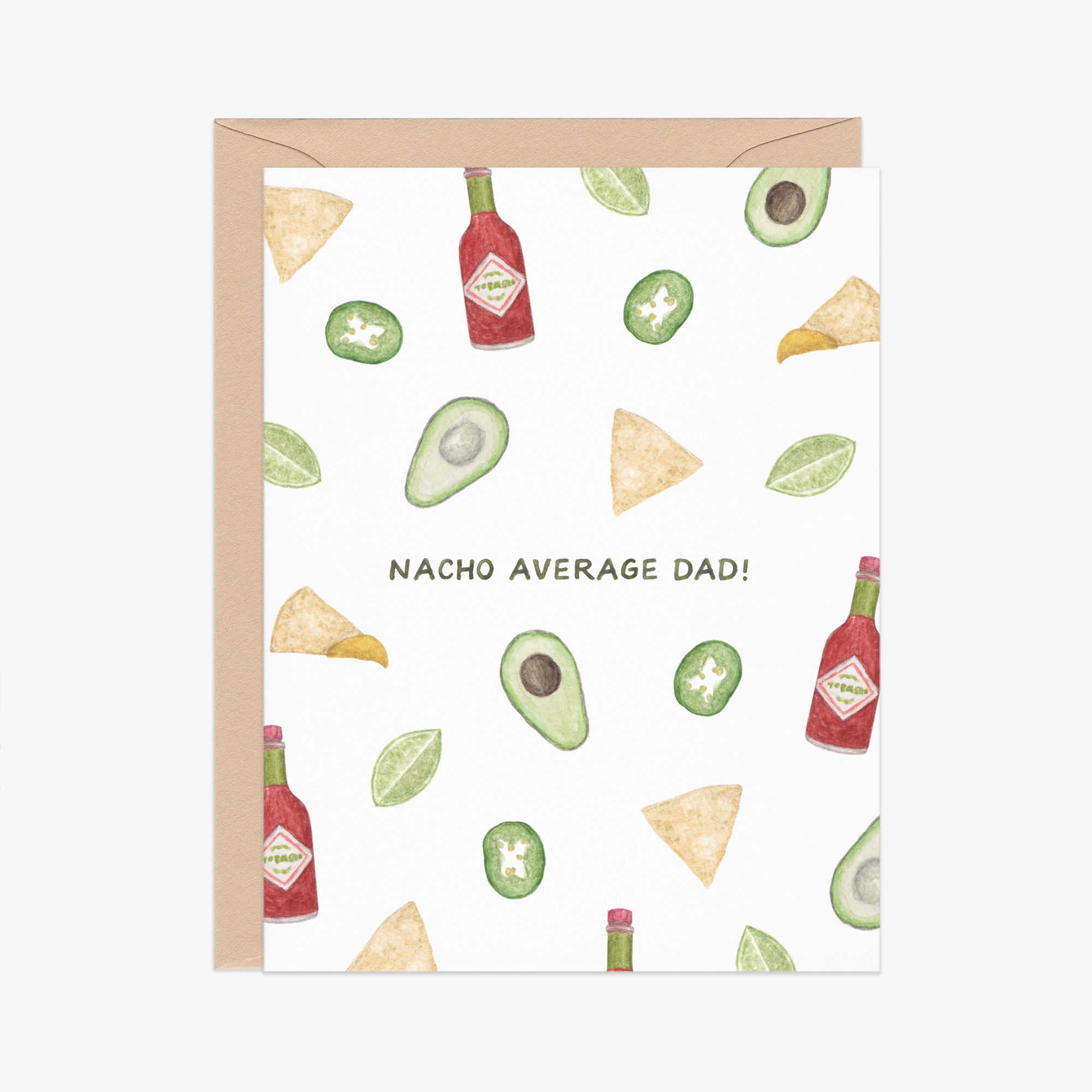 Nacho Average Father&#39;s Day Card