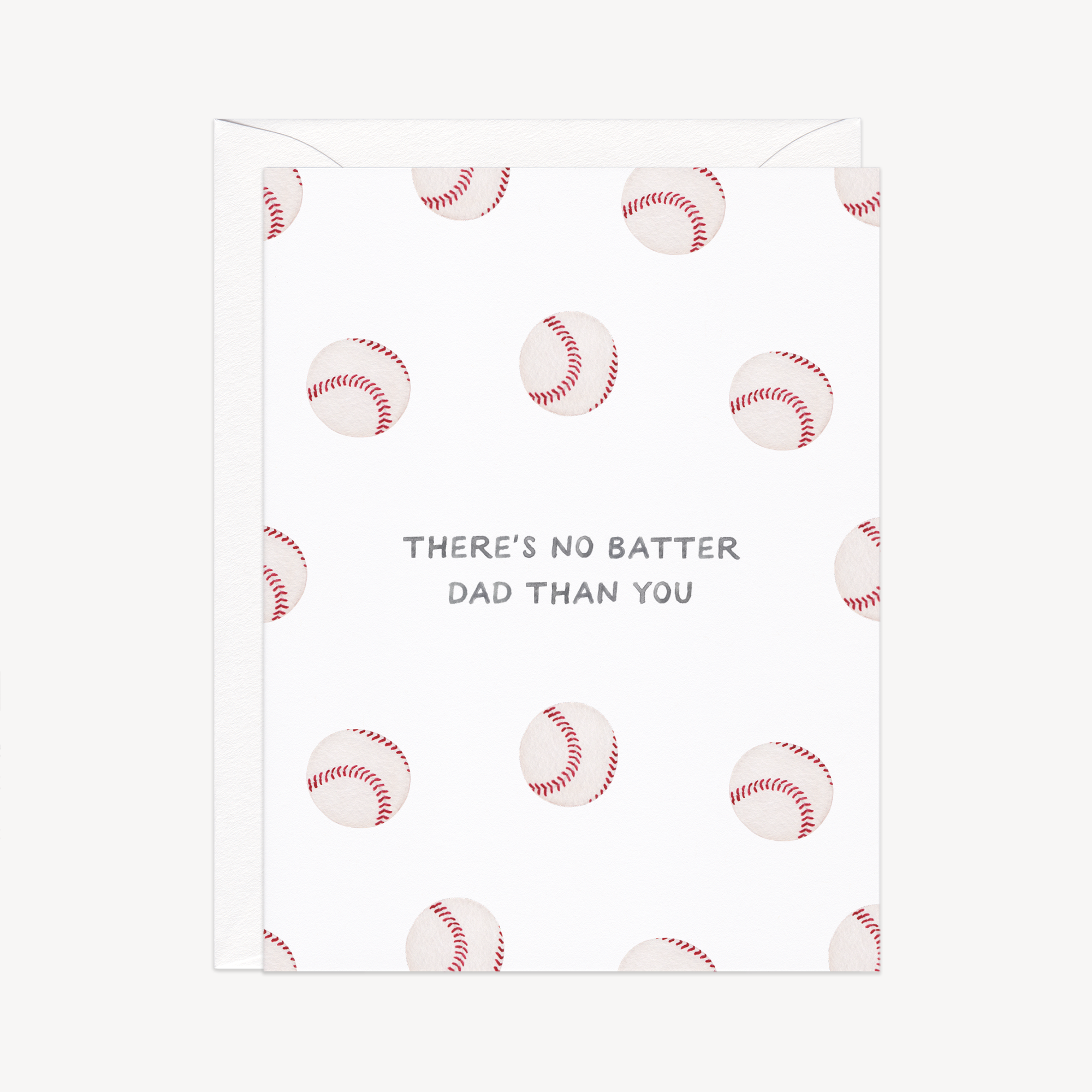 No Batter Dad Baseball Father’s Day Card