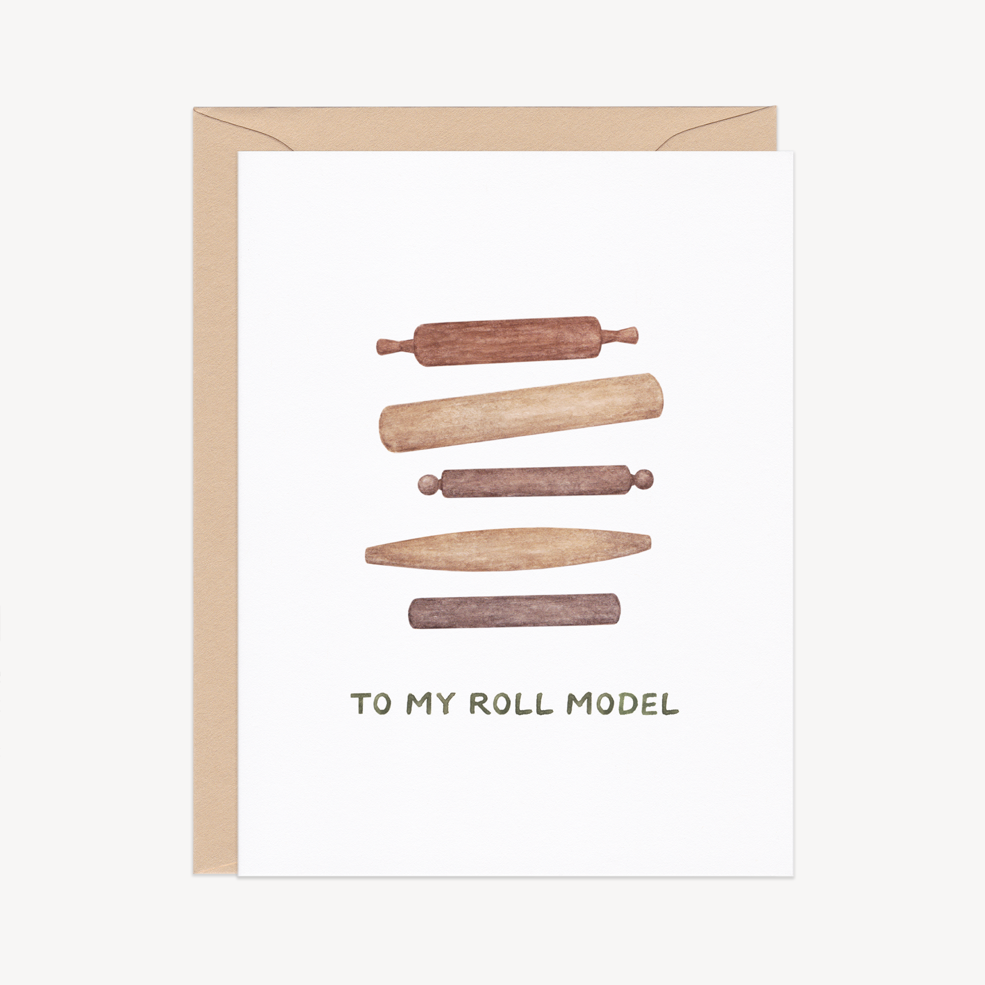 To My Roll Model Parents Card