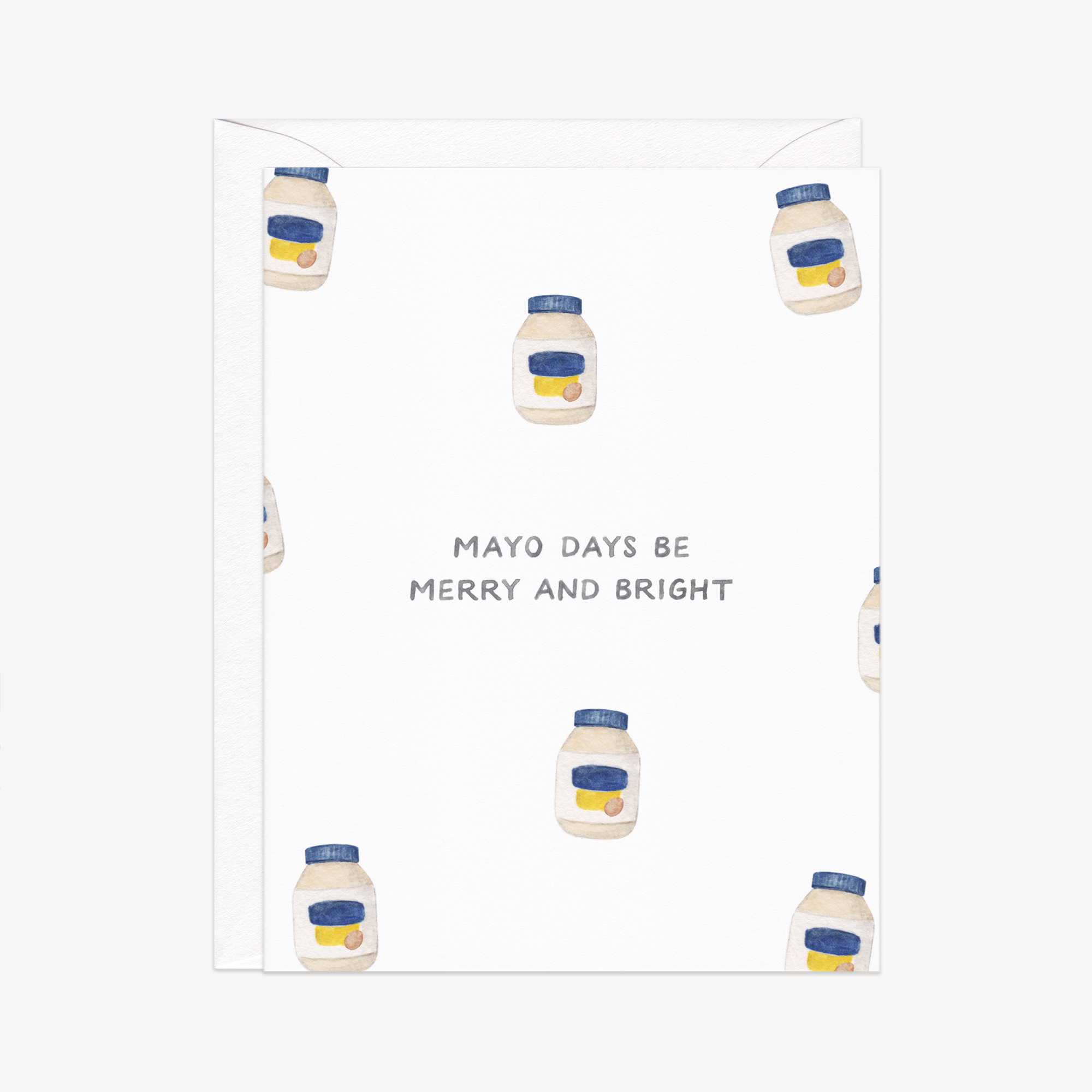 Mayo Days Be Merry Holiday Card