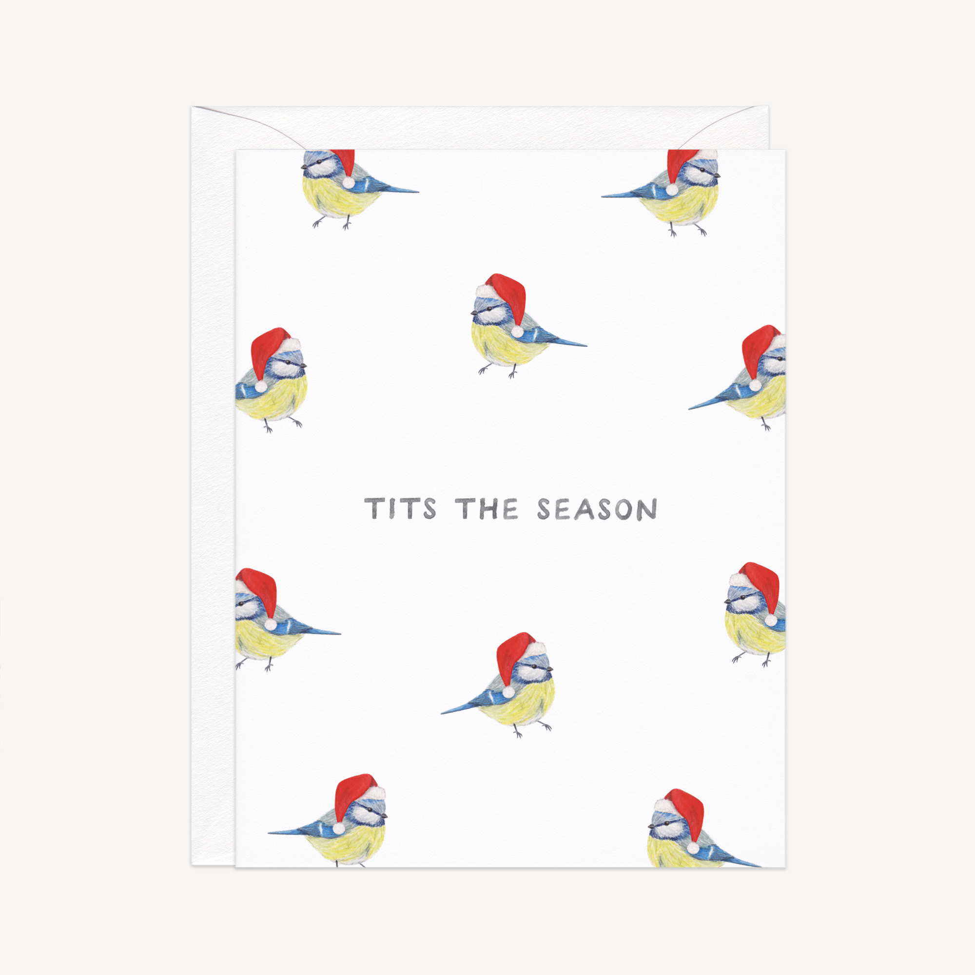 Tits The Season Holiday Card