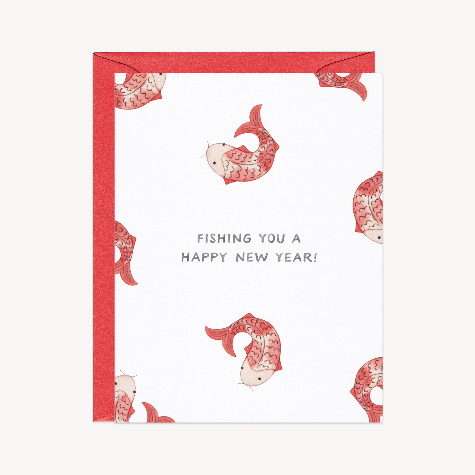 Lucky Fish Lunar New Year Card