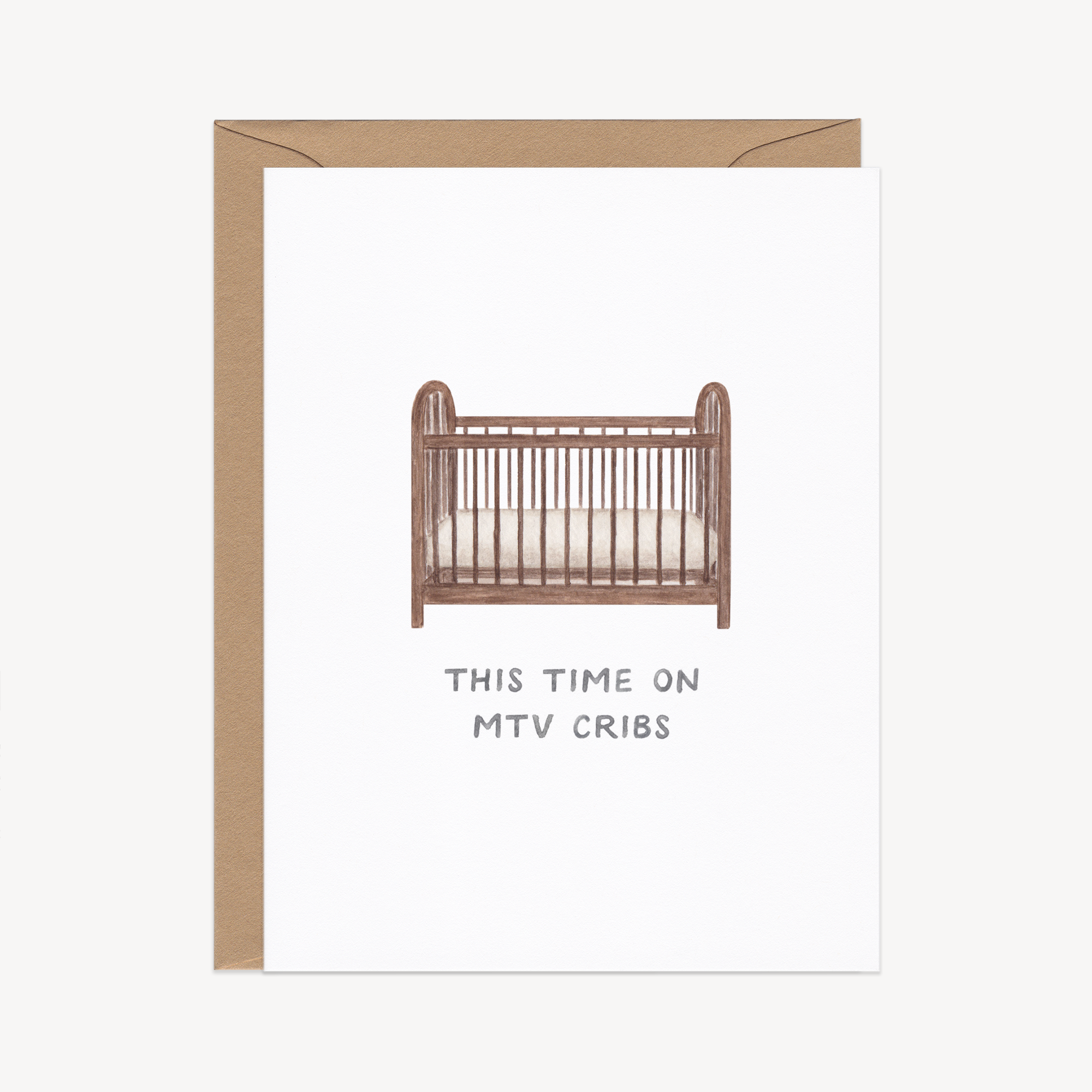 MTV Cribs New Baby Card