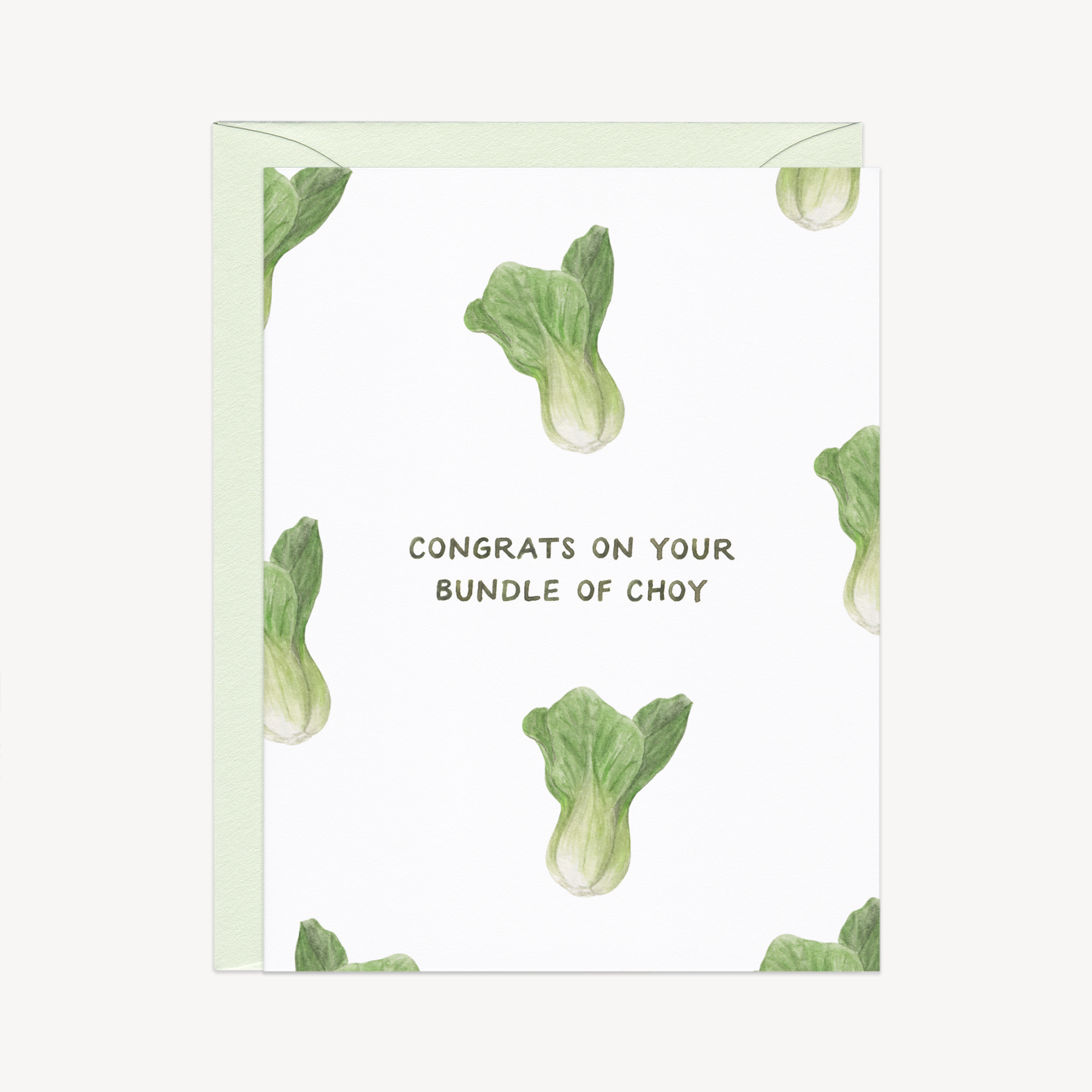 Bundle Of Choy New Baby Card