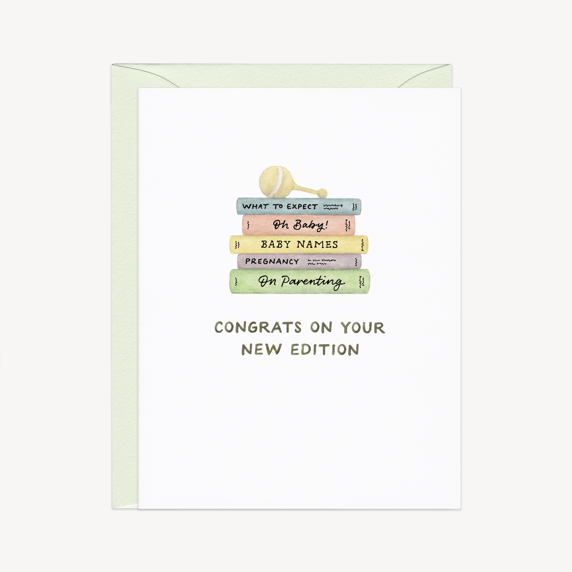 New Edition Parenting Books Baby Card