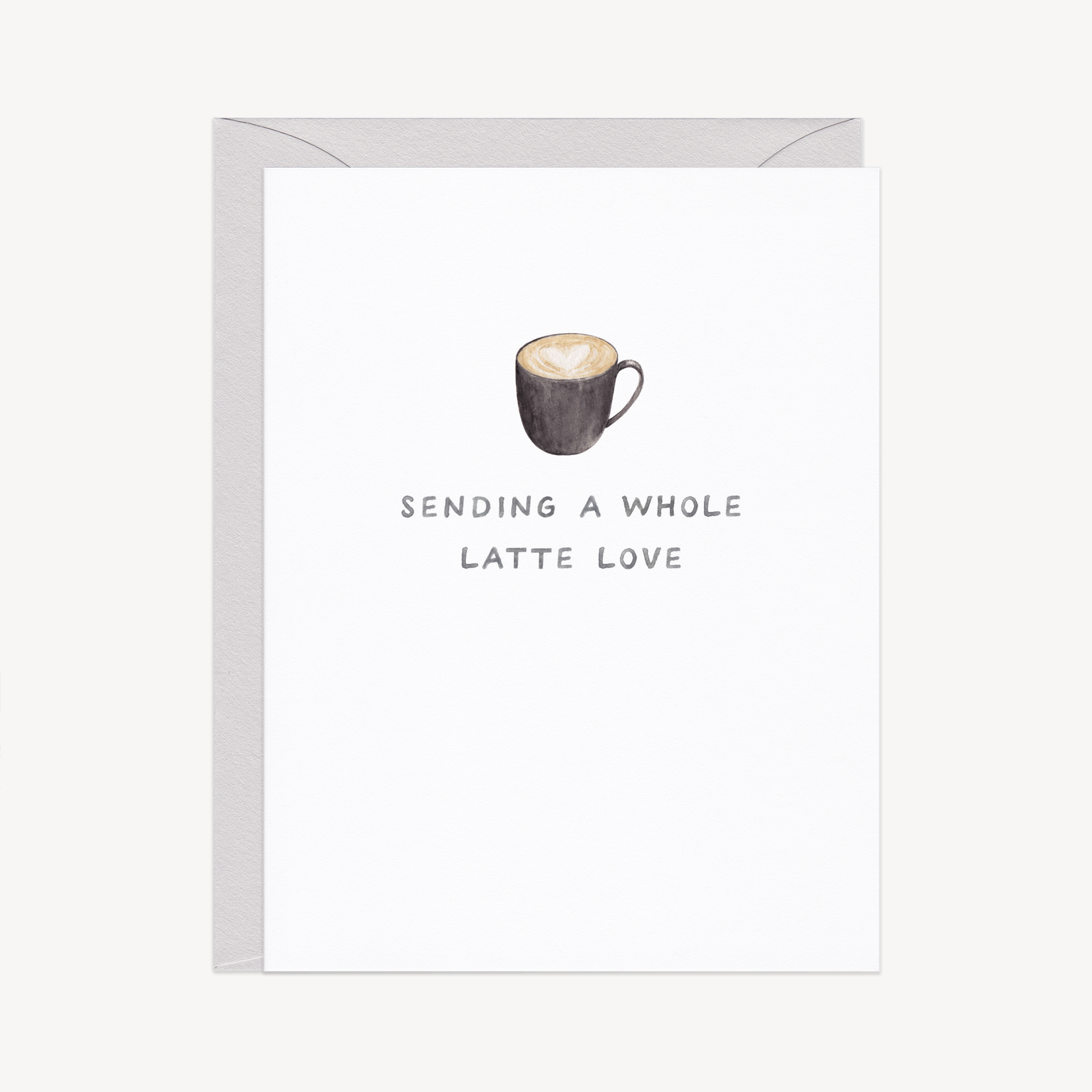 A Whole Latte Coffee Love Card