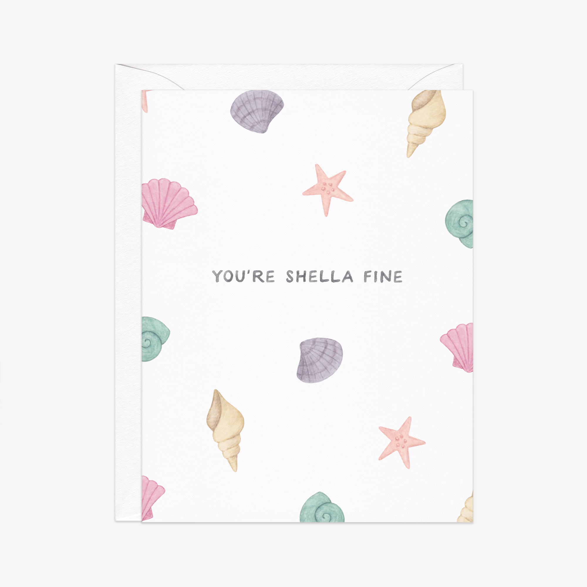 Shella Fine Seashells Love Card