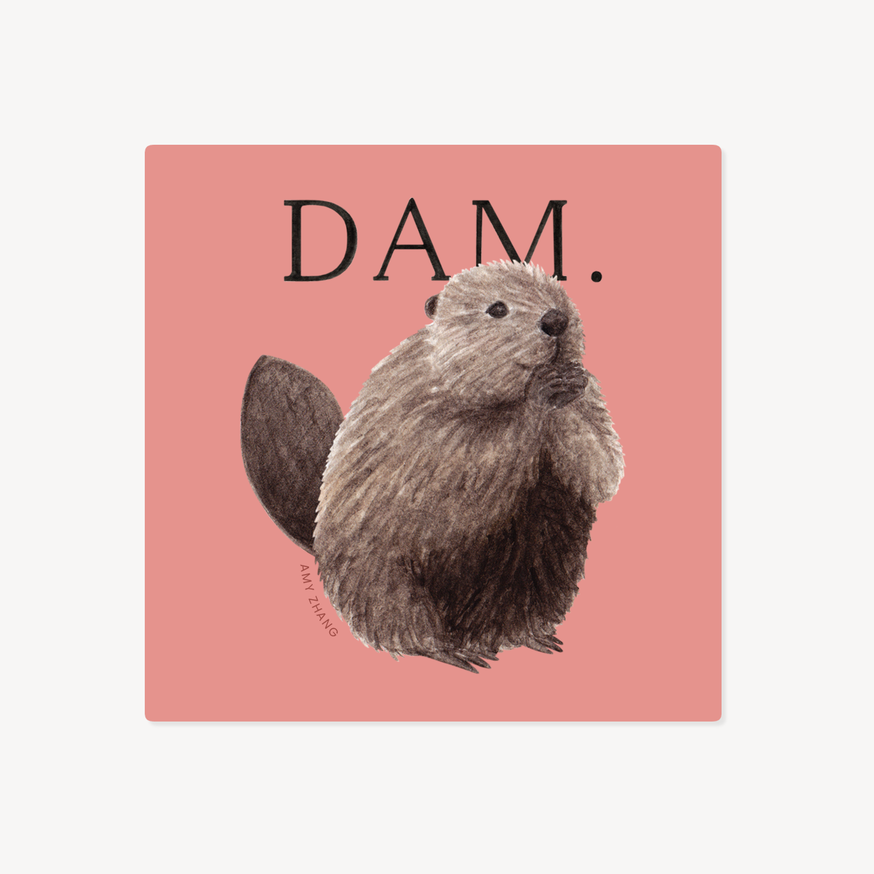 Beaver Dam Album Cover Sticker