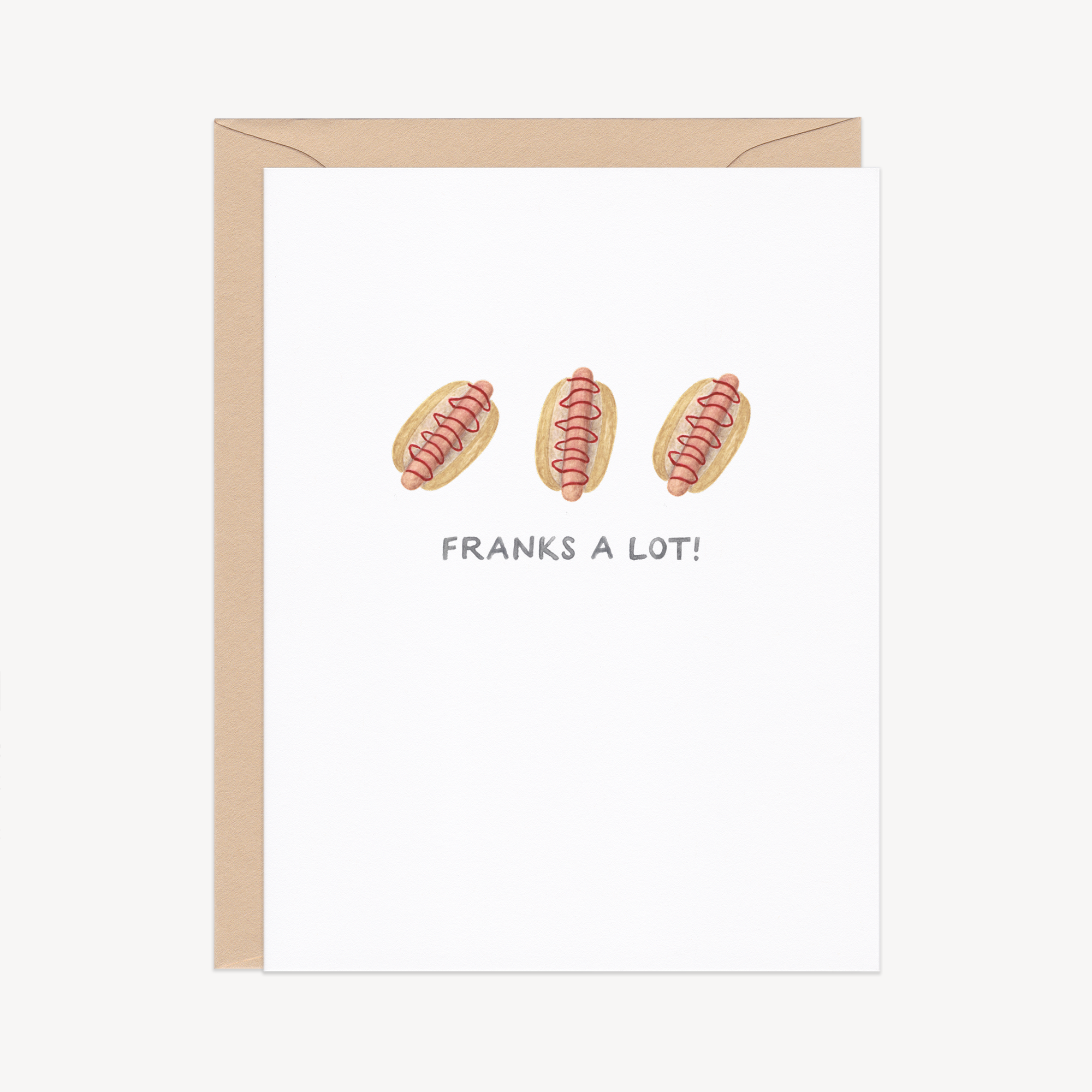 Franks A Lot Thank You Card