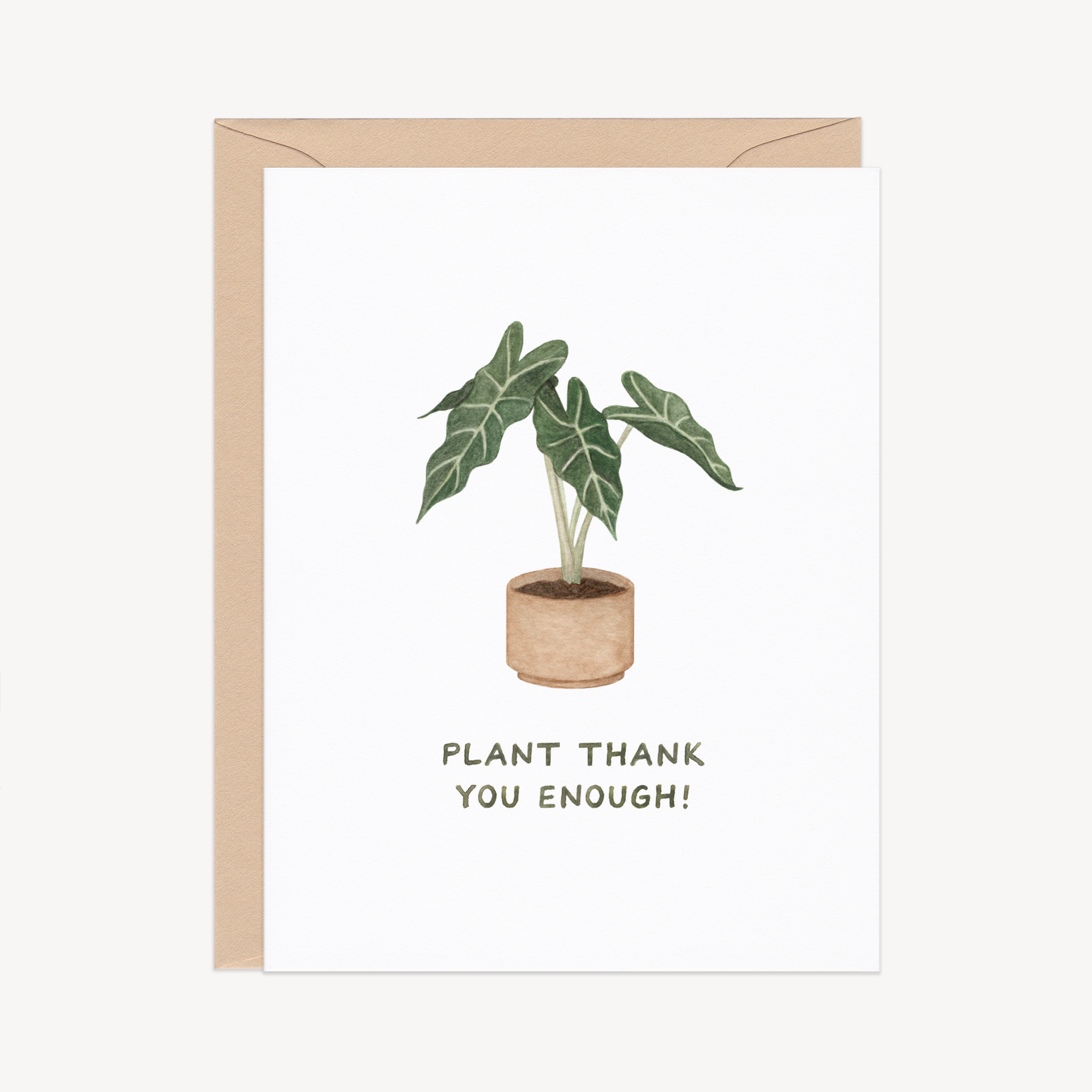 Plant Thank You Enough Thanks Card